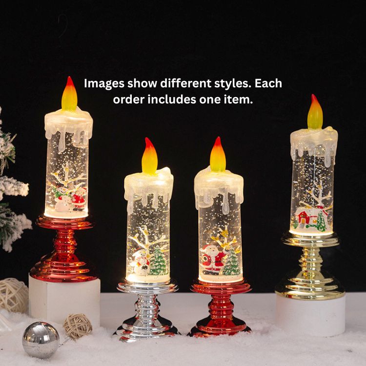 Christmas Candle Light Decor
